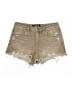 SMFK 100% Cotton Stars Gold Tan Shorts Size L - photo 1