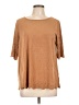 Melissa Paige Brown 3/4 Sleeve Top Size L - photo 1