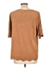 Melissa Paige Brown 3/4 Sleeve Top Size L - photo 2