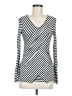 Pomelo Silver Long Sleeve Top Size M - photo 1