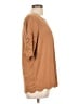 Melissa Paige Brown 3/4 Sleeve Top Size L - photo 4