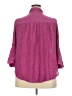 Cato Purple 3/4 Sleeve Button-Down Shirt Size 18 - 20 - photo 2