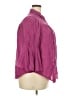 Cato Purple 3/4 Sleeve Button-Down Shirt Size 18 - 20 - photo 4