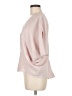 Express 100% Polyester Solid Pink 3/4 Sleeve Blouse Size M - photo 5