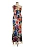 Xscape Floral Ivory Black Cocktail Dress Size 14 - photo 1