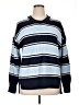Sonoma Goods for Life 100% Acrylic Stripes Blue Pullover Sweater Size XL - photo 1