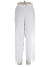 Cherokee 100% Polyester Solid Ivory Casual Pants Size XL - photo 1