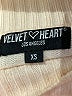 Velvet Heart Stripes Pink Pullover Sweater Size XS - photo 7