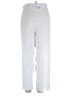 Cherokee 100% Polyester Solid Ivory Casual Pants Size XL - photo 2