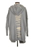 Shein 100% Polyester Gray Cardigan Size S - photo 2