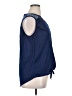 French Laundry 100% Polyester Blue Sleeveless Blouse Size 1X - photo 4