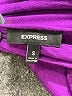 Express Solid Purple Cocktail Dress Size S - photo 7