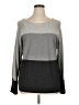Kim Rogers Color Block Gray Pullover Sweater Size XL - photo 1