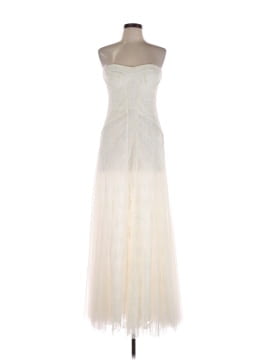 open lace back dress BCBGMAXAZRIA Allure Blue Sequined Maxi Dress  Runway Catalog