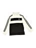 Adidas 100% Polyester White Zip Up Hoodie Size 4T - photo 1