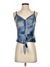 Assorted Brands Blue Sleeveless Blouse Size S - photo 1