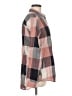 Pulse Checkered-gingham Pink Long Sleeve Button-Down Shirt Size M - photo 4