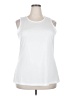 Ideology 100% Polyester White Sleeveless T-Shirt Size XXL - photo 1