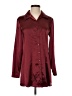 Chico's Burgundy Long Sleeve Blouse Size Sm (0) - photo 1