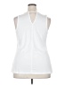 Ideology 100% Polyester White Sleeveless T-Shirt Size XXL - photo 2