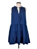 Max Studio Blue Casual Dress Size M - photo 1