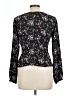 Hurley 100% Rayon Black Long Sleeve Blouse Size L - photo 2
