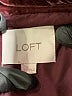 Ann Taylor LOFT 100% Rayon Burgundy Jacket Size S - photo 6