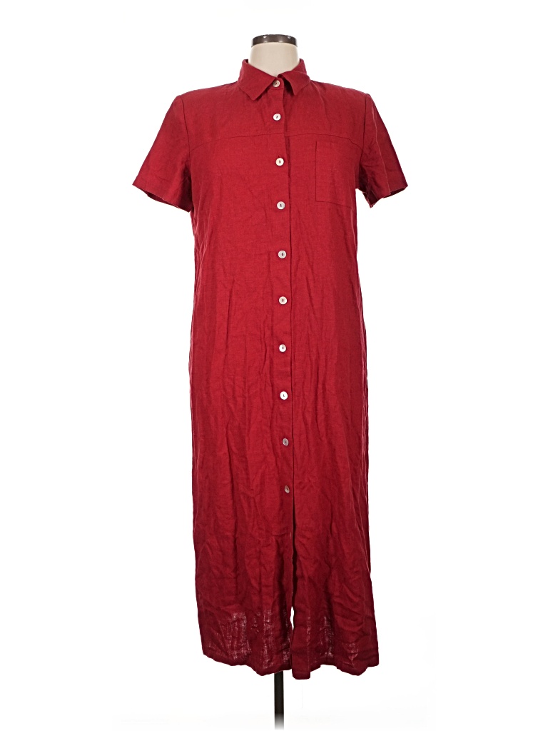 Pre-owned Talbots Casual Dress In Red