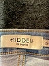 Hidden Jeans Hearts Blue Jeans Size 26 waist - photo 7