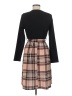 Unbranded 100% Polyester Plaid Black Casual Dress Size M - photo 2