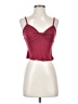 Shein Burgundy Sleeveless Top Size 4 - photo 1