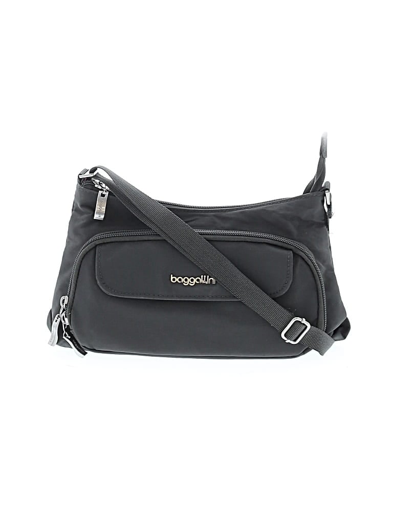 Pre-owned Baggallini Crossbody Bag In Gray