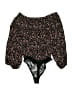 Free People 100% Polyester Black Bodysuit Size S - photo 2