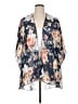 Emory Park 100% Polyester Blue Kimono Size XL - photo 1