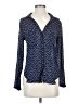 Cloth & Stone Aztec Or Tribal Print Blue Long Sleeve Blouse Size XS - photo 1