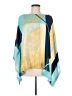 Chico's 100% Polyester Teal Poncho Size M - photo 1