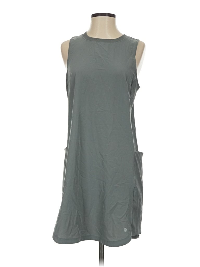 Pre-owned Apana Casual Dress In Gray