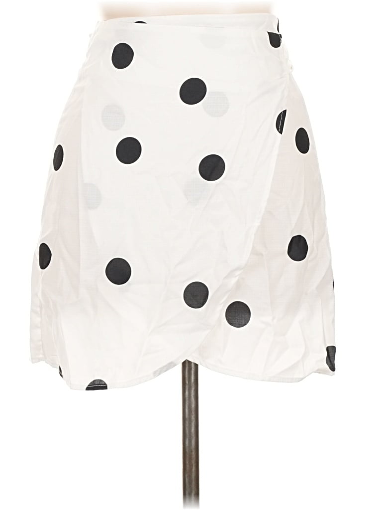 Pre-owned Unbranded Casual Skirt In White