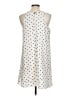 Versona 100% Polyester Polka Dots Ivory Casual Dress Size L - photo 2