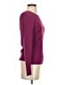 Un Jour Ailleurs Burgundy Pullover Sweater Size 2 - photo 4