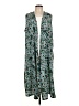 Lularoe 100% Polyester Teal Kimono Size L - photo 1