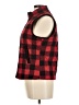 Vanilla Bay 100% Polyester Plaid Red Vest Size M - photo 5