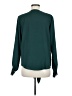 Unbranded 100% Polyester Teal Long Sleeve Blouse Size M - photo 2