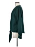 Unbranded 100% Polyester Teal Long Sleeve Blouse Size M - photo 5