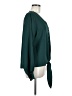 Unbranded 100% Polyester Teal Long Sleeve Blouse Size M - photo 4