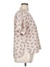 Paraphrase 100% Polyester Tan Short Sleeve Blouse Size XL - photo 4
