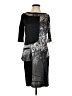 Oblique Graphic Black Cocktail Dress Size 2 - photo 1