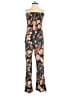 Lascana for Venus Floral Black Jumpsuit Size S - photo 1