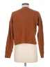 Pink Rose Brown Cardigan Size M - photo 2