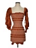 Capulet Brown Orange Cocktail Dress Size S (estimated) - photo 1
